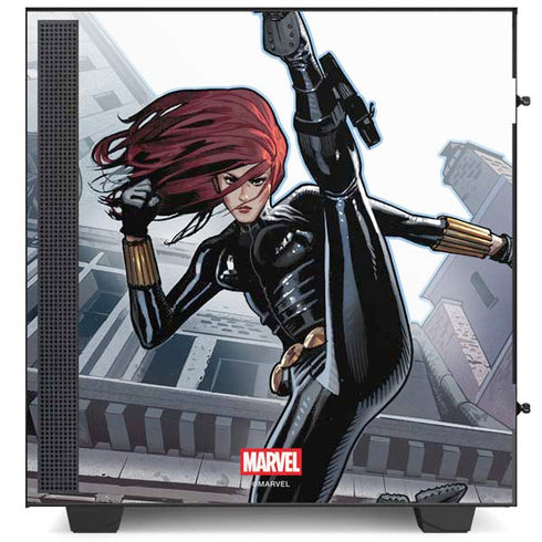Marvel Black Widow High Kick NZXT H510 Compact ATX Mid-Tower Case Skin