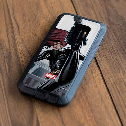 Marvel Black Widow High Kick Otterbox Defender Galaxy Skin