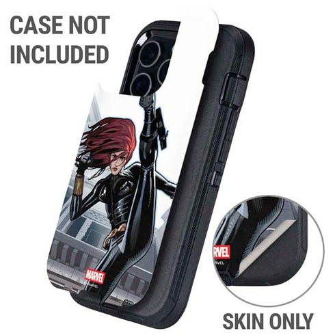 Marvel Black Widow High Kick Otterbox Defender iPhone Skin