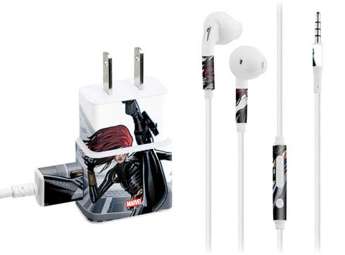 Marvel Black Widow High Kick Phone Charger Skin