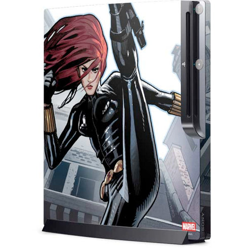 Marvel Black Widow High Kick Playstation 3 & PS3 Slim Skin