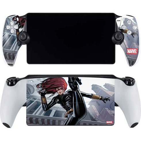 Marvel Black Widow High Kick PlayStation Portal Remote Player Skin