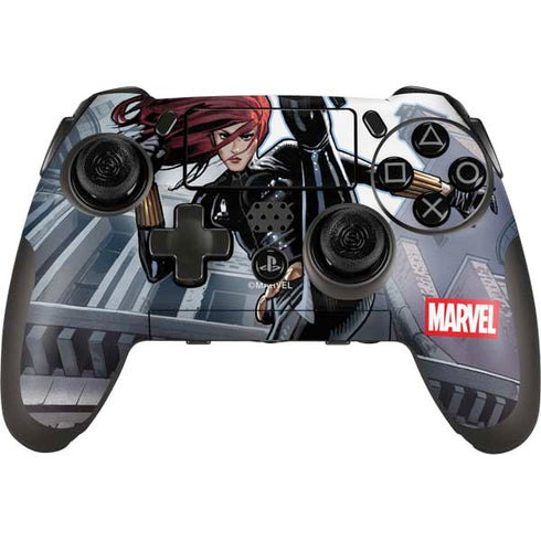 Marvel Black Widow High Kick PlayStation Scuf Vantage 2 Controller Skin