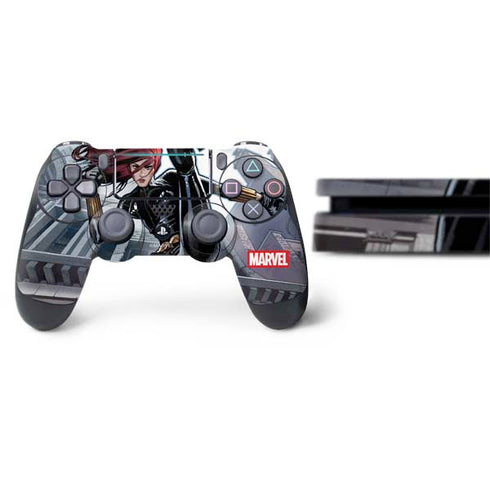 Marvel Black Widow High Kick PS4 Slim Bundle Skin
