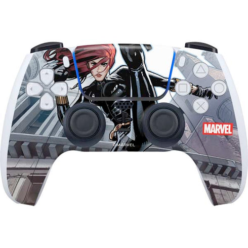 Marvel Black Widow High Kick PS5 Controller Skin