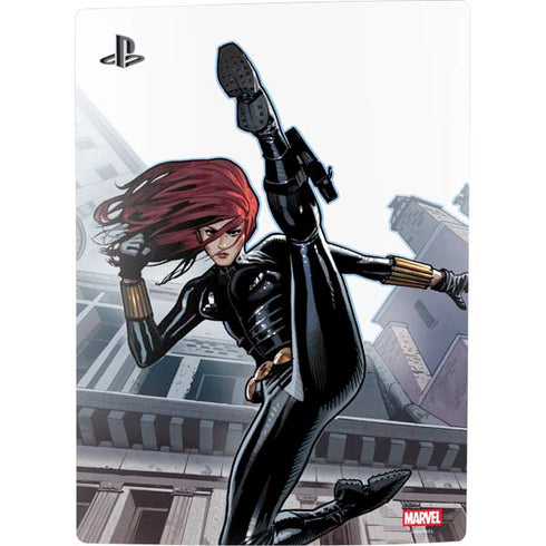 Marvel Black Widow High Kick PS5 Digital Edition Console Skin