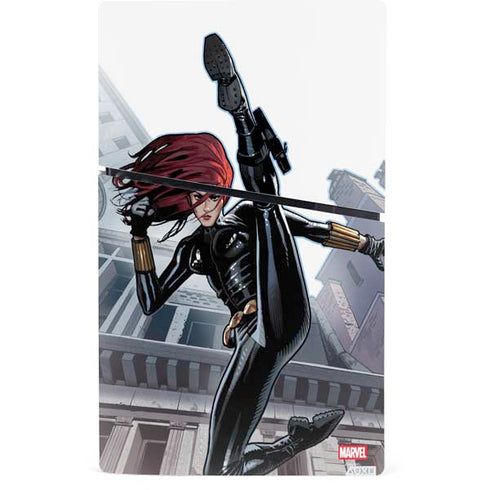 Marvel Black Widow High Kick PS5 Slim Digital Edition Console Skin