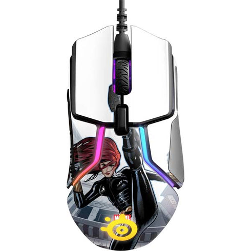 Marvel Black Widow High Kick SteelSeries Rival 600 Gaming Mouse Skin