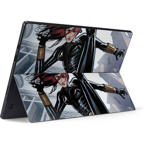 Marvel Black Widow High Kick Surface Pro 7 Skin