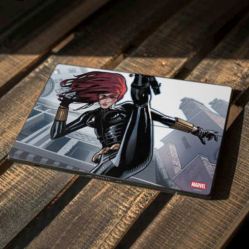 Marvel Black Widow High Kick Surface Pro 7 Skin