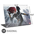 Marvel Black Widow High Kick Universal Laptop 18in (14.6 x 10.6in) Skin