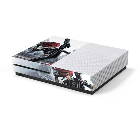 Marvel Black Widow High Kick Xbox One S Console Skin