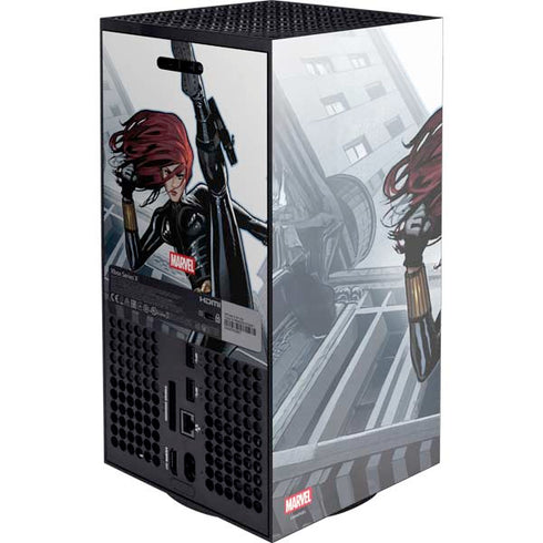 Marvel Black Widow High Kick Xbox Series X Console Skin
