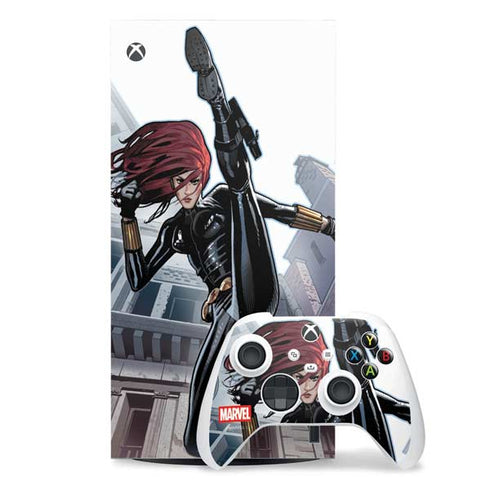 Marvel Black Widow High Kick XBox Series X Digital Edition Bundle Skin
