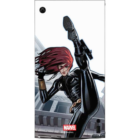 Marvel Black Widow High Kick XBox Series X Digital Edition Console Skin