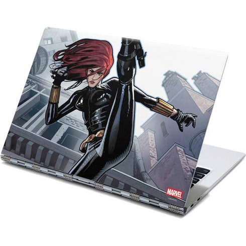 Marvel Black Widow High Kick Yoga 910 2-in-1 14in Touch-Screen Skin