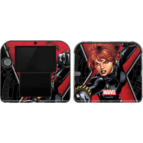 Marvel Black Widow Natasha Romanova Nintendo Skins