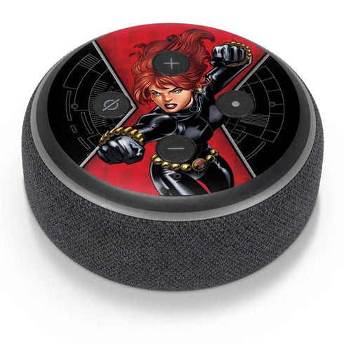 Marvel Black Widow Natasha Romanova Amazon Echo Dot Skin