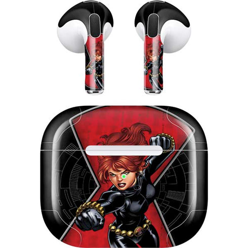 Marvel Black Widow Natasha Romanova Apple AirPods (3rd Gen 2021) Skin