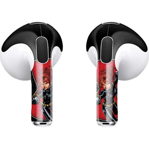 Marvel Black Widow Natasha Romanova Apple AirPods (3rd Gen 2021) Skin