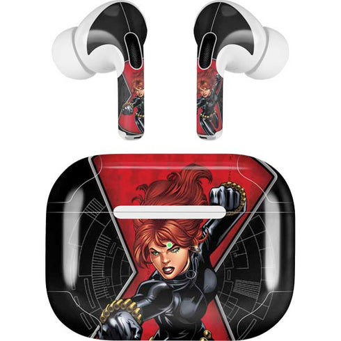 Marvel Black Widow Natasha Romanova Apple AirPods Pro Skin