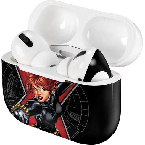 Marvel Black Widow Natasha Romanova AirPods Skins