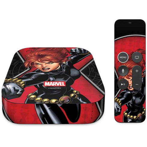 Marvel Black Widow Natasha Romanova Apple TV Skin