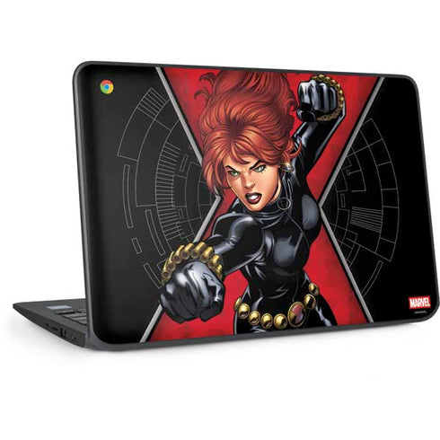 Marvel Black Widow Natasha Romanova HP Chromebook Skin