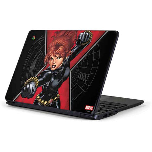 Marvel Black Widow Natasha Romanova Samsung Chromebook Skin