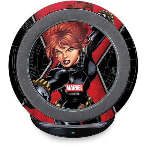 Marvel Black Widow Natasha Romanova Fast Charge Wireless Charging Stand Skin