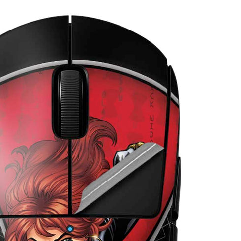 Marvel Black Widow Natasha Romanova G Pro Wireless Gaming Mouse Skin
