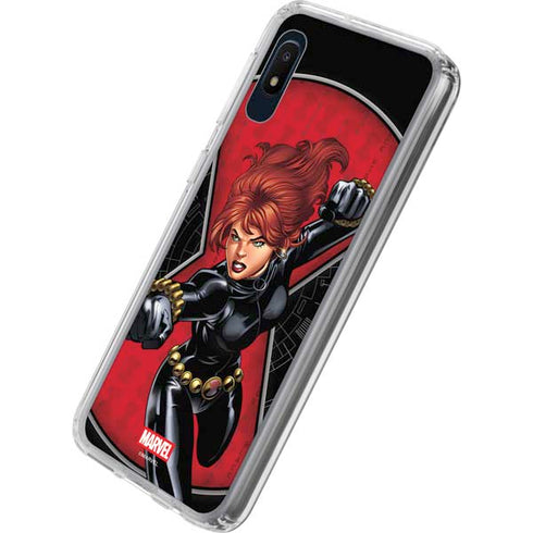 Marvel Black Widow Natasha Romanova Galaxy A10e Clear Case
