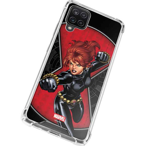 Marvel Black Widow Natasha Romanova Galaxy A12 Clear Case