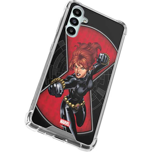 Marvel Black Widow Natasha Romanova Galaxy A14 5G Clear Case