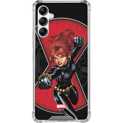 Marvel Black Widow Natasha Romanova Galaxy A15 5G Clear Case