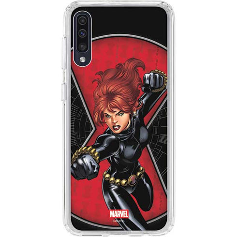 Marvel Black Widow Natasha Romanova Galaxy A50 Clear Case