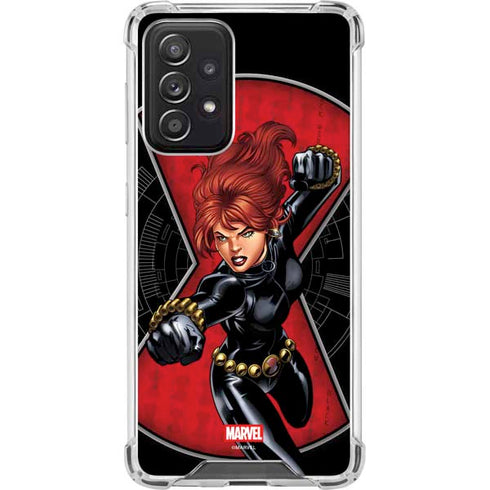 Marvel Black Widow Natasha Romanova Galaxy A52 5G Clear Case