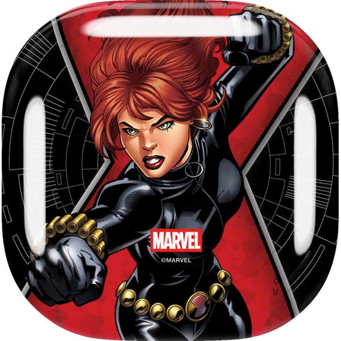 Marvel Black Widow Natasha Romanova Galaxy Buds Live Skin