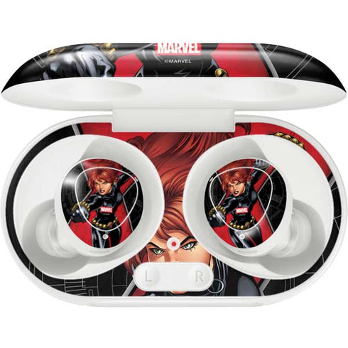Marvel Black Widow Natasha Romanova Galaxy Buds Plus Skin