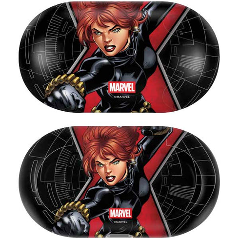 Marvel Black Widow Natasha Romanova Galaxy Buds Plus Skin