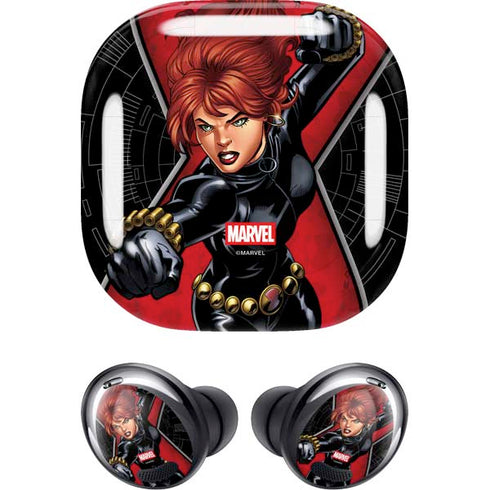Marvel Black Widow Natasha Romanova Galaxy Buds Pro Skin