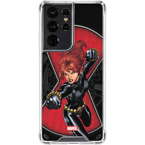 Marvel Black Widow Natasha Romanova Galaxy S21 Ultra 5G Clear Case