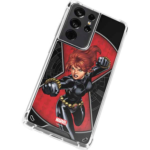 Marvel Black Widow Natasha Romanova Galaxy S21 Ultra 5G Clear Case