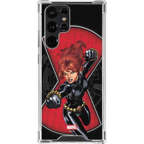 Marvel Black Widow Natasha Romanova Galaxy S22 Ultra Clear Case