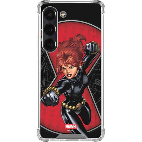 Marvel Black Widow Natasha Romanova Galaxy S23 Clear Case