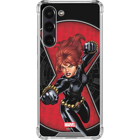 Marvel Black Widow Natasha Romanova Galaxy S24 FE Clear Case