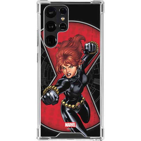 Marvel Black Widow Natasha Romanova Galaxy S24 Ultra Clear Case