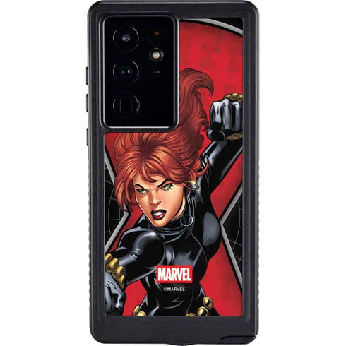 Marvel Black Widow Natasha Romanova Galaxy S24 Ultra Waterproof Case