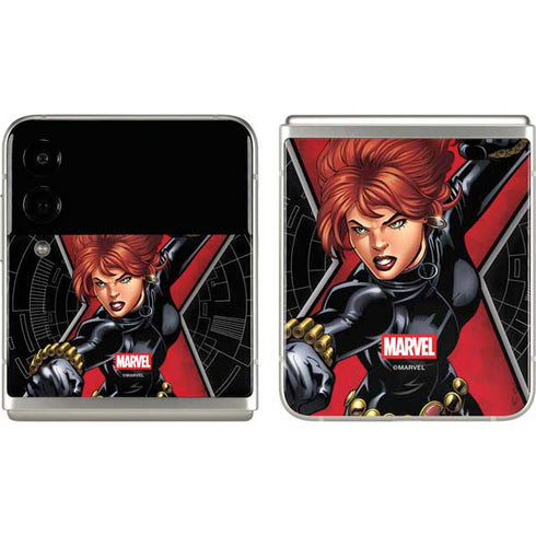 Marvel Black Widow Natasha Romanova Galaxy Z Flip3 5G Skin