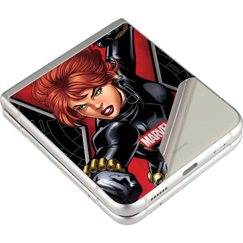 Marvel Black Widow Natasha Romanova Galaxy Z Flip3 5G Skin